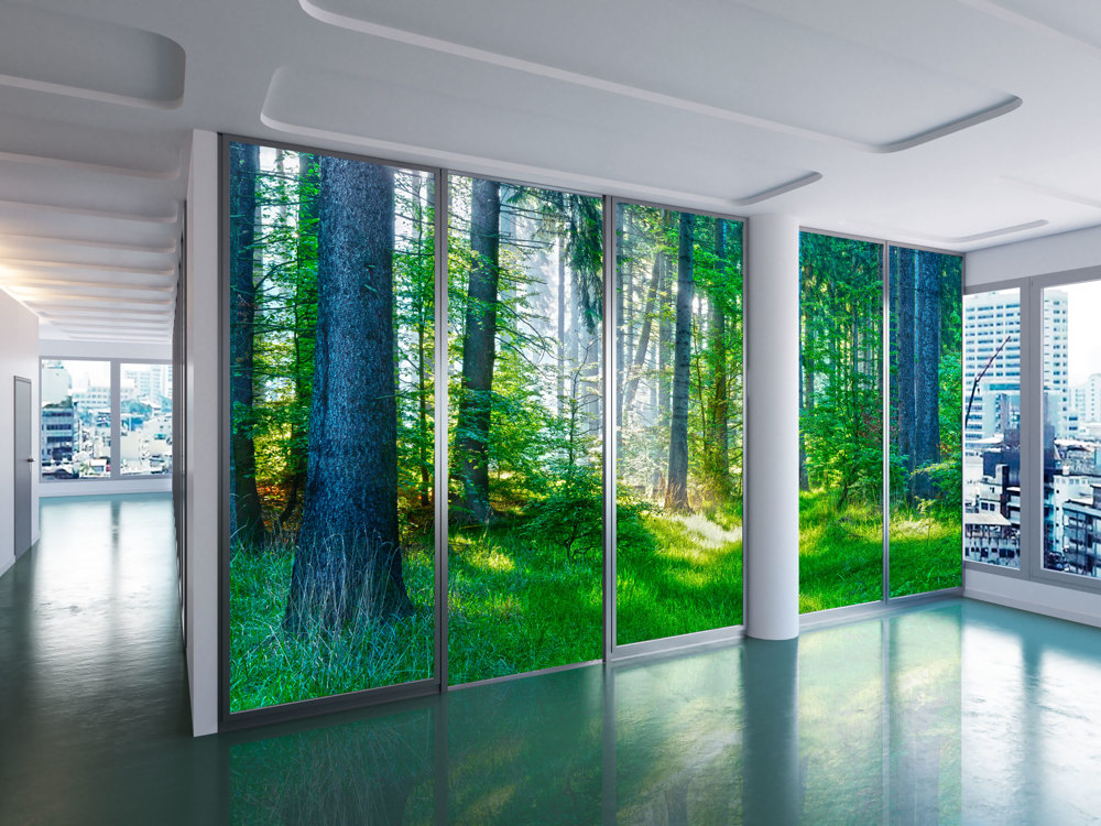 Glass printings for doors a wide range of patterns Tecglass