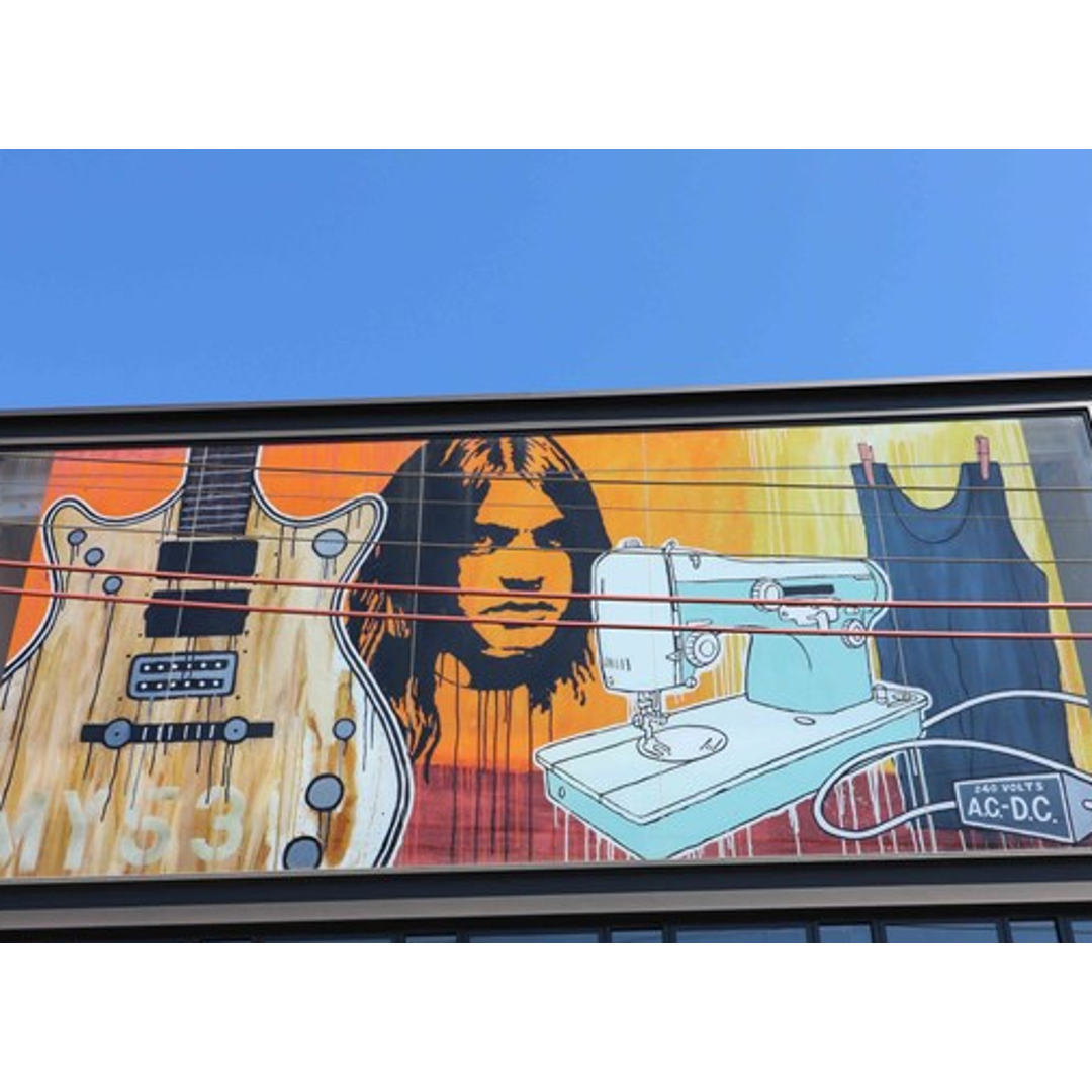 GLASS ART - TRIBUTE TO THE LEGENDARY AC/DC ROCK BAND ABBOTSFORD ...